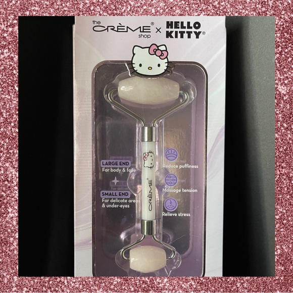 Hello Kitty Other - The Crème shop x Hello Kitty love quartz face roller 🎀